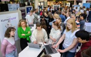 Julie Sofie Berntsen, Julia Hellem Brandt, og Helene H&oslash;ylandskj&aelig;r presenterer &laquo;Kunne&raquo;, et verkt&oslash;y som gj&oslash;r exphil-pensum mer engasjerende og l&aelig;rerikt.