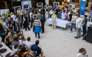 Myldrende liv under MasterDemo 2024, 3. mai i Bergen.