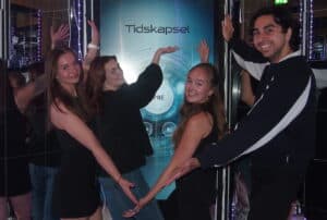 Studentene som har skapt Tidskapsel.