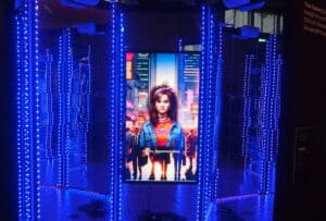 Avatar fra 1984 som forteller om samfunnet.