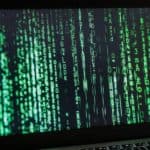 Green text on black screen