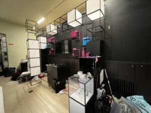 Installasjonen er nesten ferdig